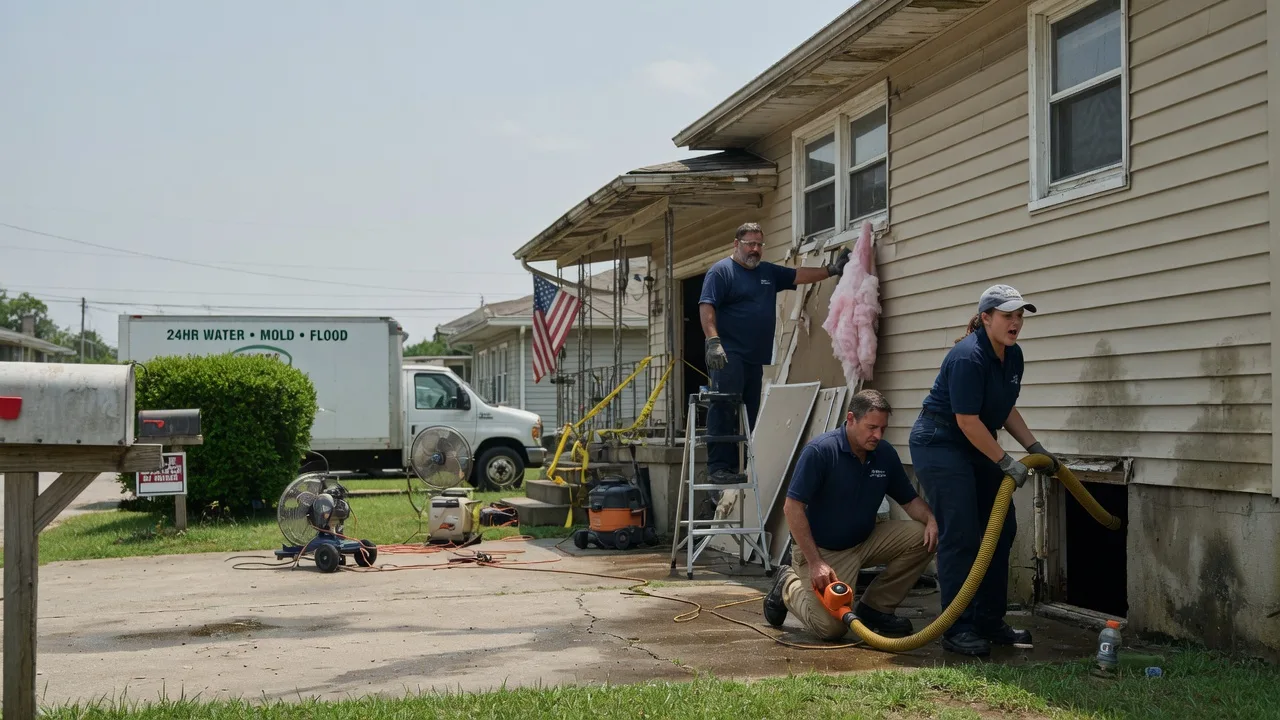 Water Damage Repair in Green Camp, OH near me